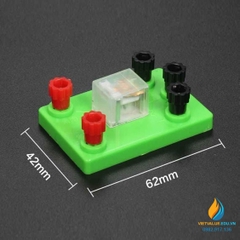 Rơ le lắp ráp mạch điện vật lý, điện áp ngắt 3 V, nhựa ABS cao cấp