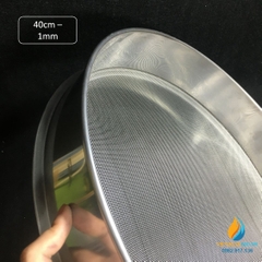 Sàng rây tiêu chuẩn, đường kính 40cm, lỗ 1mm, mã sàng 18