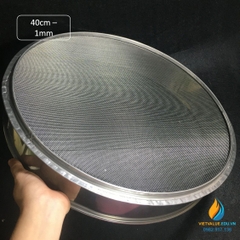 Sàng rây tiêu chuẩn, đường kính 40cm, lỗ 1mm, mã sàng 18