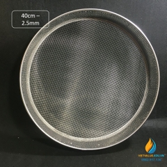 Sàng rây tiêu chuẩn, đường kính 40cm, lỗ 2.5mm, mã sàng 35