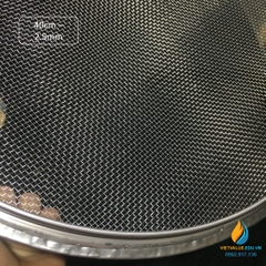Sàng rây tiêu chuẩn, đường kính 40cm, lỗ 2.5mm, mã sàng 35