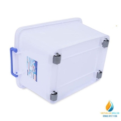 Thùng nhựa có nắp, dung tích 30 lít, thùng nhựa đựng dụng cụ, mẫu vật