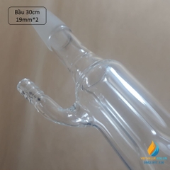 Sinh hàn bầu chiều dài 30 cm, ruột bầu, kích thước cổ 19mmx2