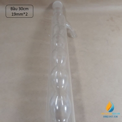 Sinh hàn bầu chiều dài 30 cm, ruột bầu, kích thước cổ 19mmx2