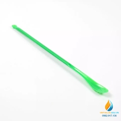 2 chiếc thìa nhựa lấy hóa chất, hai đầu 2 muỗng, dài 20 cm