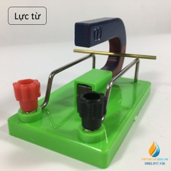 Thí nghiệm lực từ của từ trường tác dụng lên dòng điện, quay tắc bàn tay trái