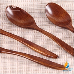 Thìa gỗ dài 18 cm, dụng cụ dành cho học sinh tiểu học thực hành ngoại khóa