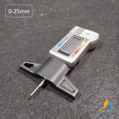 Thước đo độ dày điện tử 0-25mm, thước đo độ dày hiển thị kỹ thuật số, độ chính xác cao