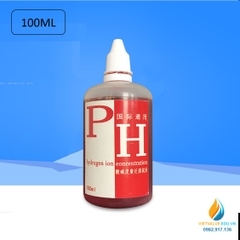 Thuốc thử PH kiểm tra độ axit bazo của dung dịch, dung tích 100ml