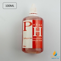Thuốc thử PH kiểm tra độ axit bazo của dung dịch, dung tích 100ml