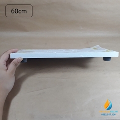 Bộ giá đỡ thí nghiệm đế bản đá cẩm thạch, trục Inox cao 60cm, đường kính 1cm, vững chắc