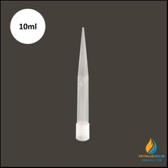 Túi 100 cái đầu Tip loại 10ml cho pipet hút, nhựa PP trong suốt