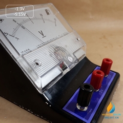 Vôn kế J0408 đo điện áp DC phạm vi đo từ -1 đến 3V hoặc -5 đến 15V, Vôn kế ghép mạch điện