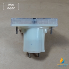 Vôn kế HUA dạng cơ, kim chỉ, phạm vi đo từ 0 đến 20V, độ chính xác cao