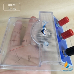 Vôn kế J0421 đo điện áp DC phạm vi đo từ -1 đến 3V hoặc -5 đến 15V,  Vôn kế ghép mạch điện