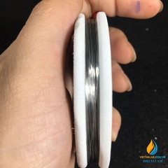 Dây nikel crom, đường kính 0.1mm cuộn dài 10m, cuộn dây Niken Crom thí nghiệm điện