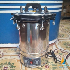 Nồi hơi tiệt trùng 18l bán tự động inox 304