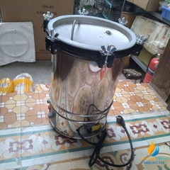 Nồi hơi tiệt trùng 18l bán tự động inox 304