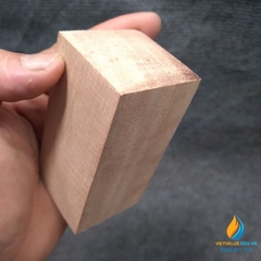 Khối gỗ chữ nhật kích thước 40x40x80mm, khỗi gỗ thí nghiệm khoa học