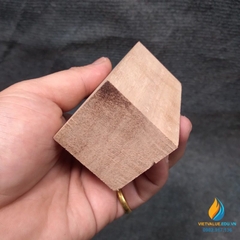 Khối gỗ chữ nhật kích thước 40x40x80mm, khỗi gỗ thí nghiệm khoa học