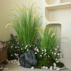 5 Kiểu Backdrop Chụp Hình “Cực Chill” Với Lau Giả Và Cây Giả Nghệ Thuật