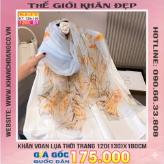 Khăn Lụa Tơ Tằm Thế Giới Khăn Đẹp cao cấp KLTT 265_01