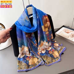 Khăn Voan Lụa Thế Giới Khăn Đẹp cao cấp KLTT_70_1018