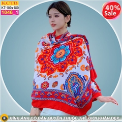 Khăn Choàng Cổ Coton Vải Lanh Thế Giới Khăn Đẹp KHTB1046_1 - Giá bán 90,000 VNĐ