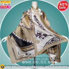 Khăn Choàng Cổ Lụa Thời Trang Thế Giới Khăn Đẹp KLHC 1054_1