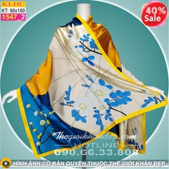 Khăn Choàng Cổ Lụa Thời Trang Thế Giới Khăn Đẹp KLHC 1072_3
