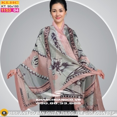 Khăn Choàng Cổ Lụa Thời Trang Thế Giới Khăn Đẹp KLHC 1050_3