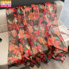 Khăn Lụa Tơ Tằm Thế Giới Khăn Đẹp cao cấp KLTT 17801