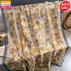 Khăn Lụa Tơ Tằm Thế Giới Khăn Đẹp cao cấp KLTT 18101