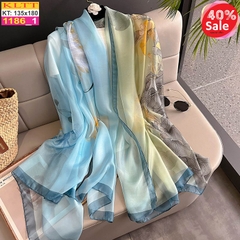 Khăn Lụa Tơ Tằm Thế Giới Khăn Đẹp cao cấp KLTT 18601