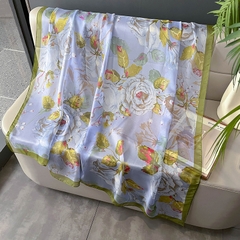 Khăn Lụa Tơ Tằm Thế Giới Khăn Đẹp cao cấp KLTT 18801