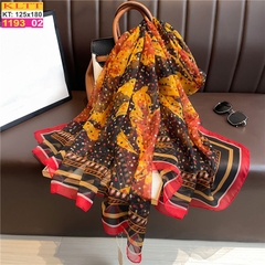 Khăn Lụa Tơ Tằm Thế Giới Khăn Đẹp cao cấp KLTT 19302