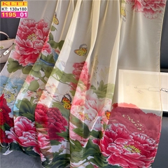 Khăn Lụa Tơ Tằm Thế Giới Khăn Đẹp cao cấp KLTT 19501