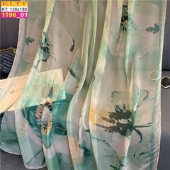 Khăn Lụa Tơ Tằm Thế Giới Khăn Đẹp cao cấp KLTT 19601