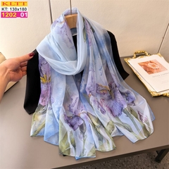 Khăn Lụa Tơ Tằm Thế Giới Khăn Đẹp cao cấp KLTT 202_01