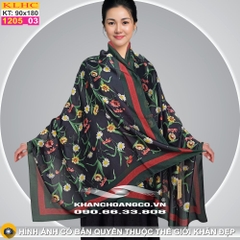 Khăn Choàng Cổ Lụa Thời Trang Thế Giới Khăn Đẹp KLHC 1098_3