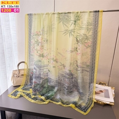 Khăn Lụa Tơ Tằm Thế Giới Khăn Đẹp cao cấp KLTT 208_01