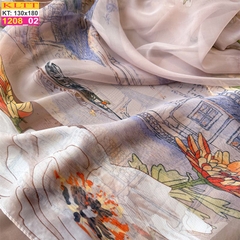 Khăn Lụa Tơ Tằm Thế Giới Khăn Đẹp cao cấp KLTT 208_02