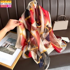 Khăn Lụa Tơ Tằm Thế Giới Khăn Đẹp cao cấp KLTT 213_02