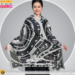 Khăn Choàng Cổ Lụa Thời Trang Thế Giới Khăn Đẹp KLHC 1074_2
