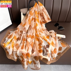 Khăn Lụa Tơ Tằm Thế Giới Khăn Đẹp cao cấp KLTT 223_01