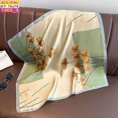 Khăn Phụ Kiện Lụa Vuông 70cm - Thế Giới Khăn Đẹp C1002_3