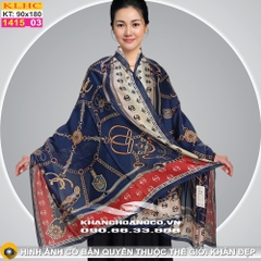 Khăn Choàng Cổ Lụa Thời Trang Thế Giới Khăn Đẹp KLHC 1020_3