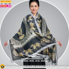Khăn Choàng Cổ Lụa Thời Trang Thế Giới Khăn Đẹp KLHC 1076_2