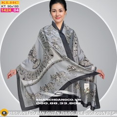 Khăn Choàng Cổ Lụa Thời Trang Thế Giới Khăn Đẹp KLHC 1076_4