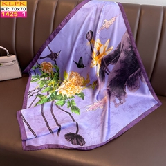 Khăn Phụ Kiện Lụa Vuông 70cm - Thế Giới Khăn Đẹp C1060_1